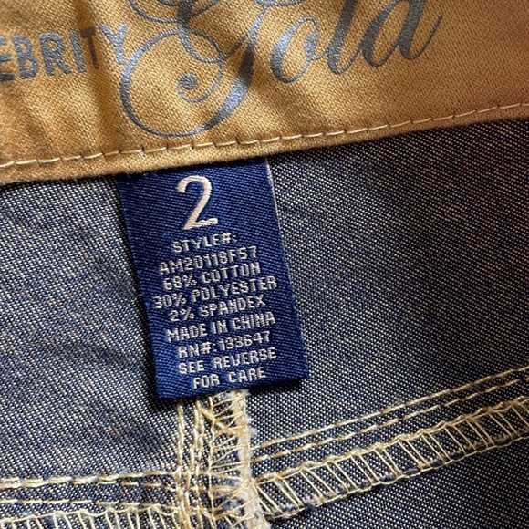 🔆 Celebrity Gold Size 2 Skinny Jean - Picture 9 of 15